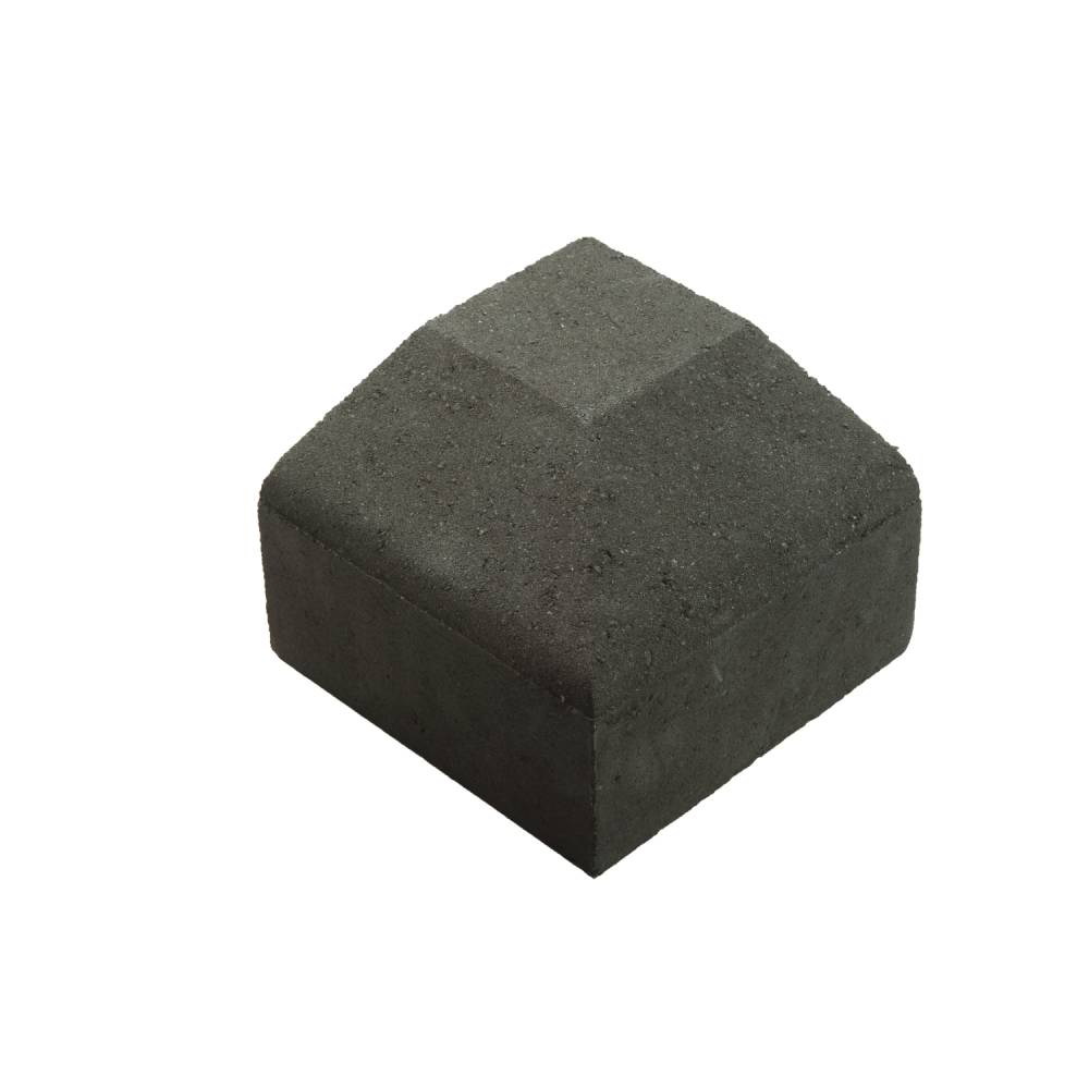 AG Kerb Bullnose Low Rise Ext Corner Smooth Slate